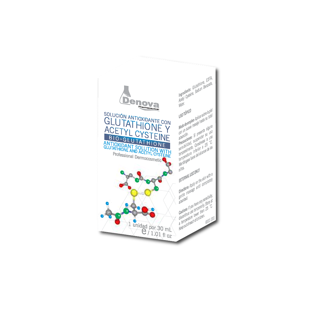 Bio-Glutathione // Solución Antioxidante con Glutathione y Acetyl Cysteine